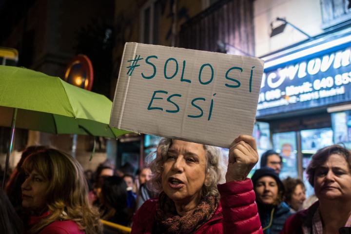 Manifestación feminista.