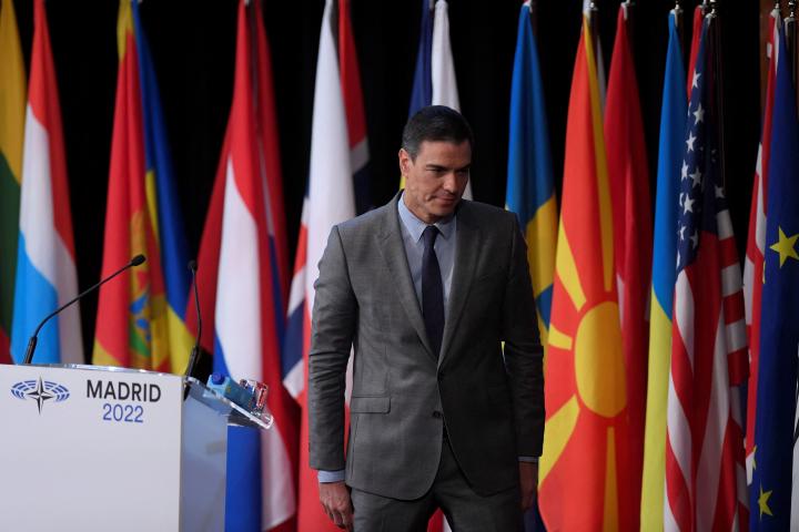 El presidente del Gobierno, Pedro Sánchez
