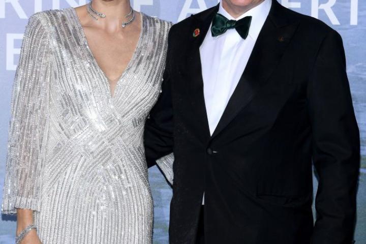 Alberto y Charlene en una gala por el planeta celebrada en Montecarlo en septiembre de 2020.