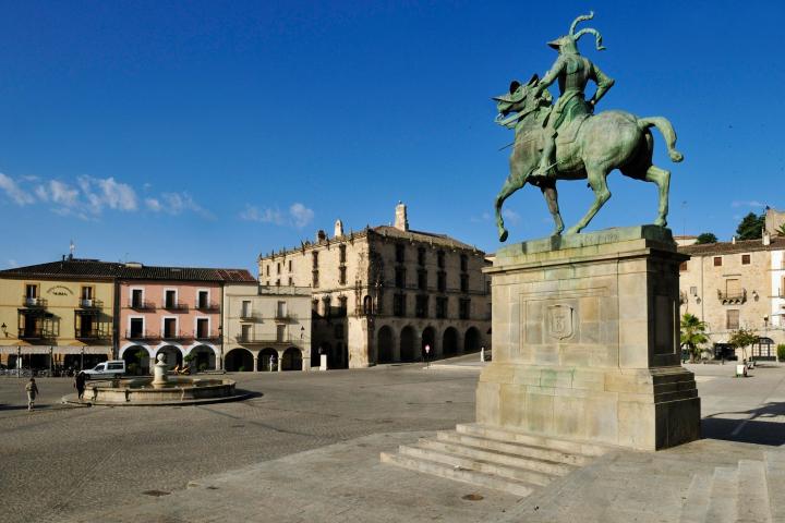 Plaza Mayor de Trujillo.