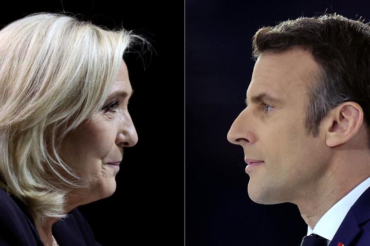 Macron y Le Pen, a segunda vuelta de las elecciones presidenciales de Francia