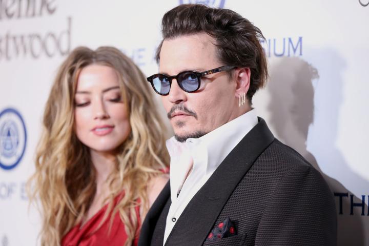 Los actores Johnny Depp y Amber Heard, en una imagen de archivo.