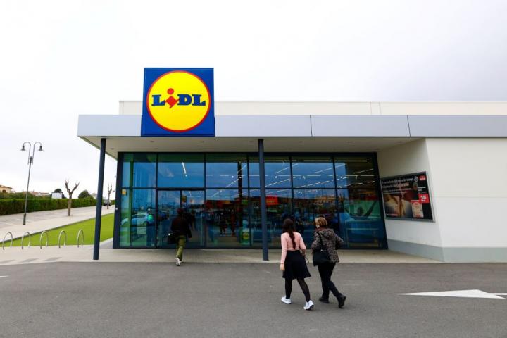 Un supermercado de Lidl.
