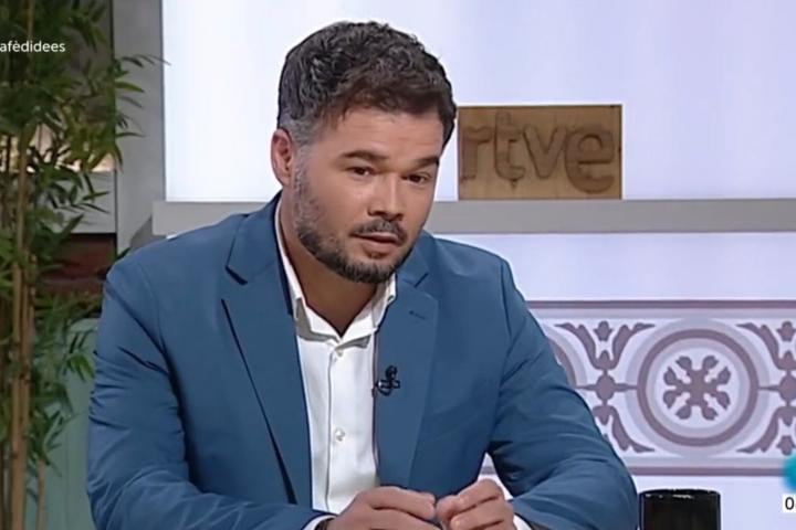 Gabriel Rufián en TVE.