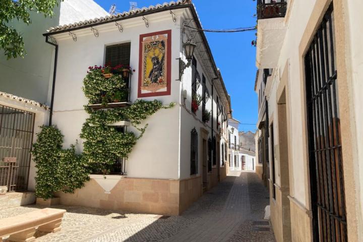 Una calle de Ronda.