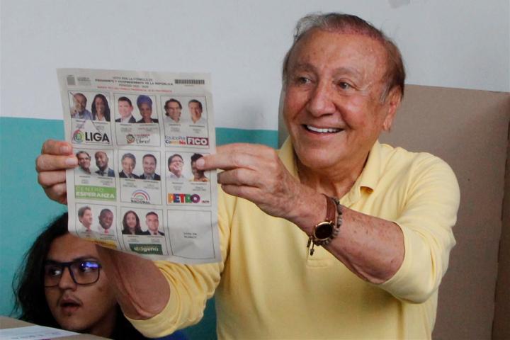 El candidato a la Presidencia de Colombia Rodolfo Hernández.