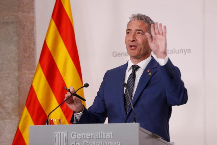 El conseller de Educación, Josep Gonzàlez-Cambray