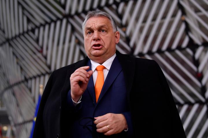 Viktor Orban, en una imagen de archivo en un Consejo Europeo, en Bruselas. 
