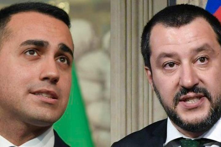 Di Maio y Salvini.