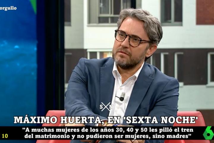 Máximo Huerta en 'La Sexta Noche'.
