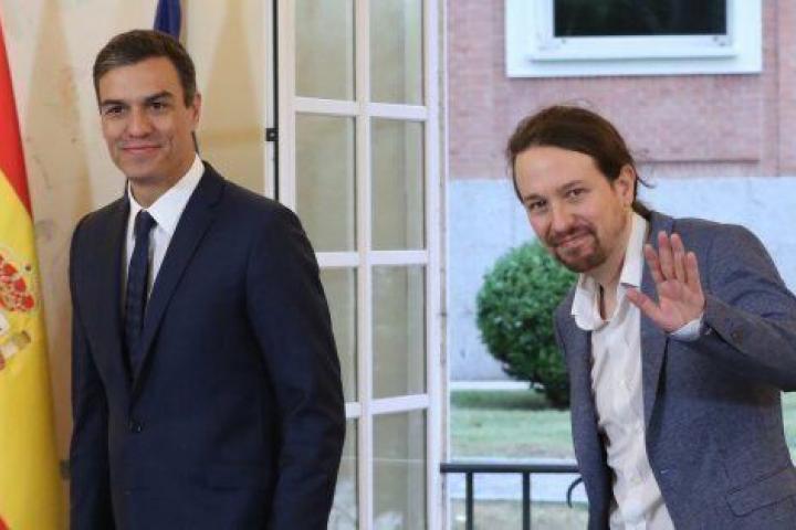 Sánchez e Iglesias.