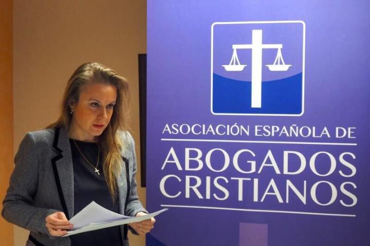 La presidenta de Abogados Cristianos, la abogada Apolonia Castellanos, en una imagen de archivo.