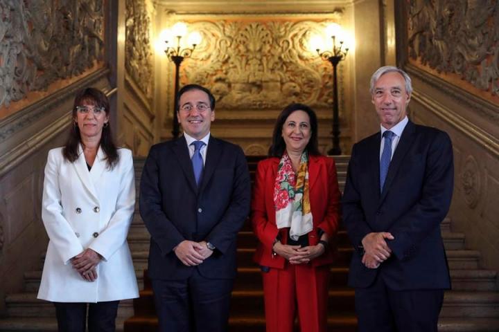 Albares y Robles, junto a sus homólogos portugueses
