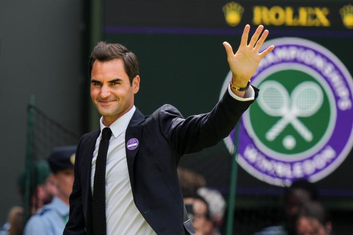 Federer, en su despedida, de paisano, de Wimbledon, uno de sus torneos capitales