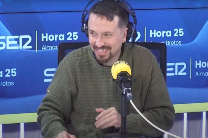 Pablo Iglesias en la Cadena SER