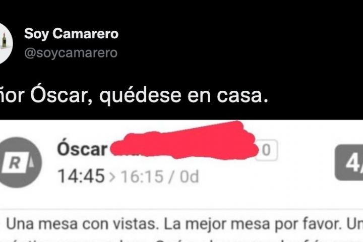 Captura de un tuit.