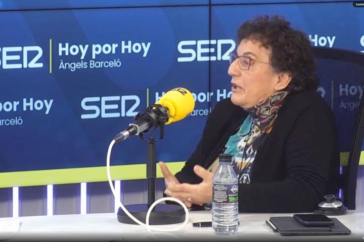 María Luisa Balaguer en 'Hoy por hoy'.