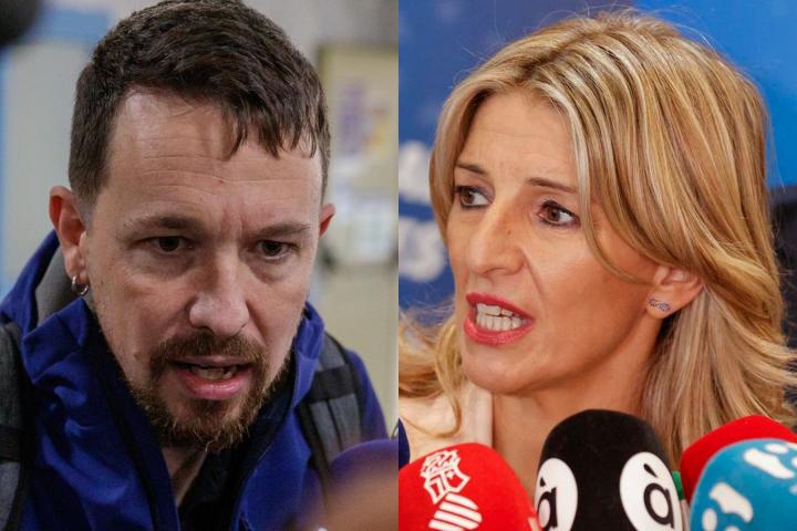 Pablo Iglesias y Yolanda Díaz
