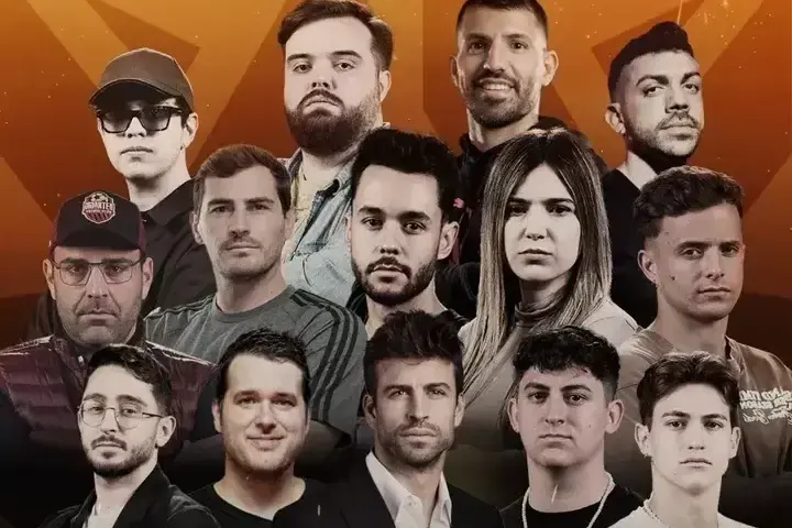 Los participantes de la Kings League