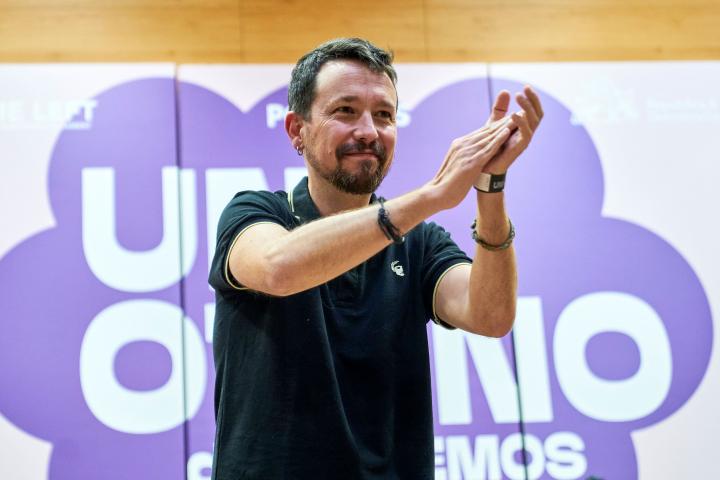 El exvicepresidente del Gobierno Pablo Iglesias.
