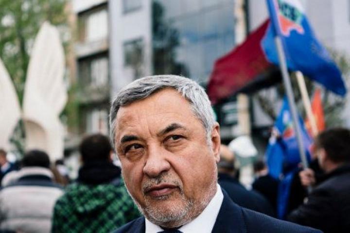 Valery Simeonov, líder del partido Frente Nacional para la Salvación de Bulgaria.