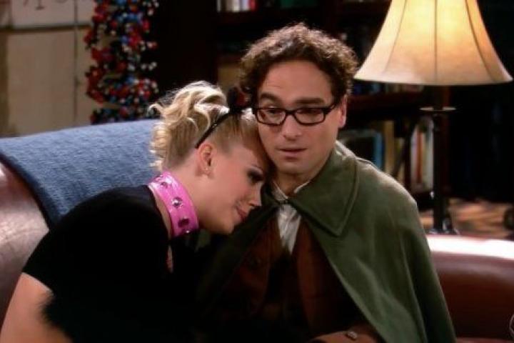 Un fotograma de la primera temporada de 'The Big Bang Theory'.