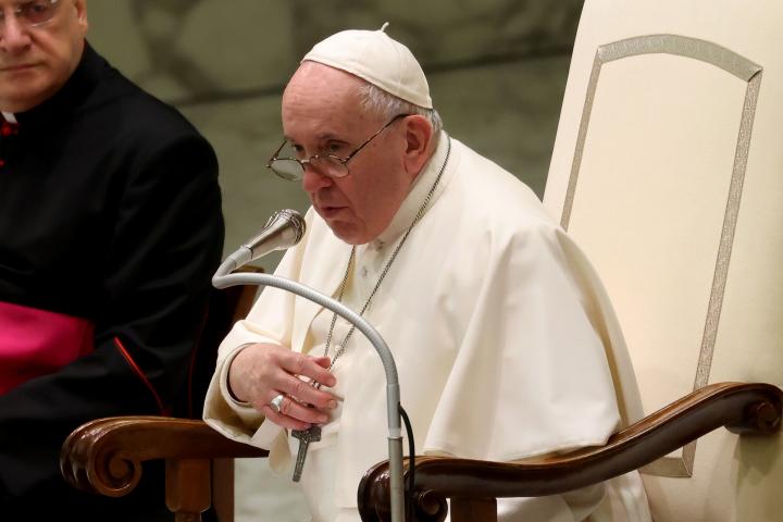 El papa considera la violencia machista 'un problema casi satánico'