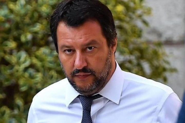 El vicepresidente de Italia, Matteo Salvini, en una imagen de archivo.