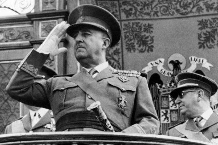 El dictador Francisco Franco, en una imagen tomada en la década de los 60.