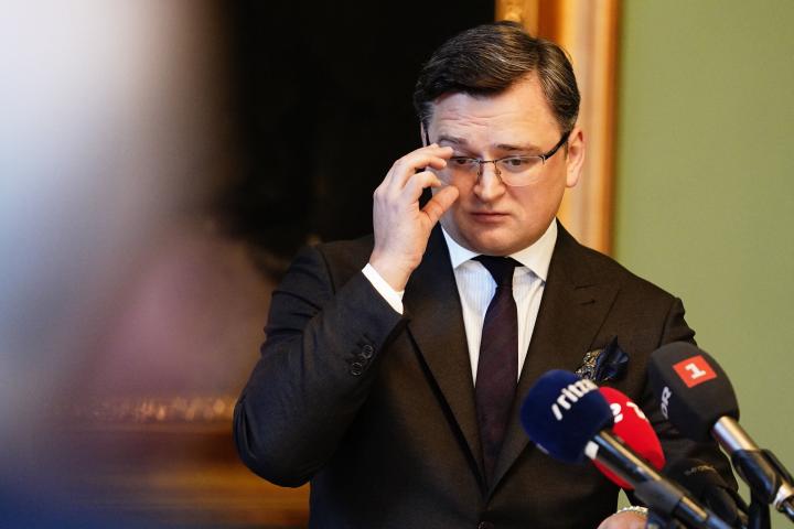 El ministro de Exteriores de Ucrania, Dmytro Kuleba