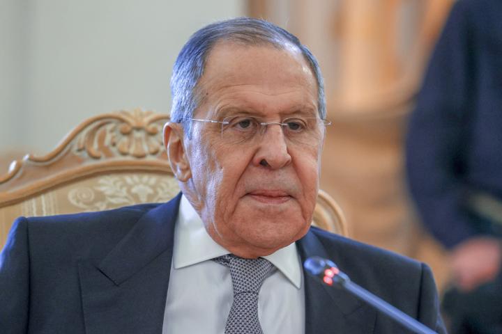 El ministro de Exteriores ruso, Seguei Lavrov.