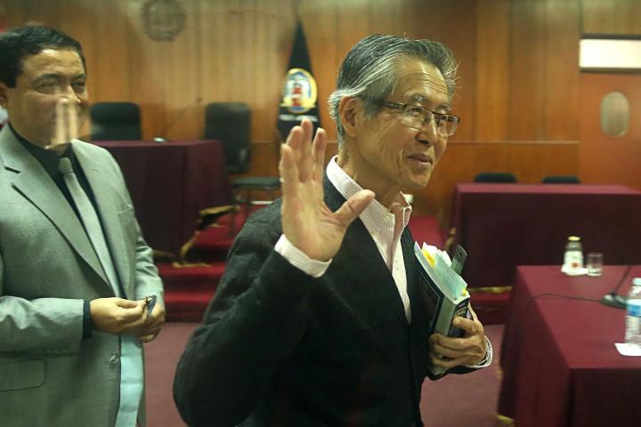 El expresidente peruano, Alberto Fujimori.