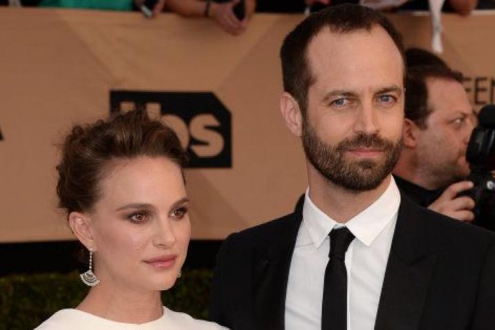 Actress Natalie Portman and Benjamin Millepied during the 23rd annual Screen Actors Guild Awards ( SAG )  on Sunday, Jan. 29, 2017, in Los Angeles.