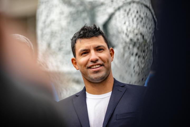 Sergio Agüero, futbolista argentino