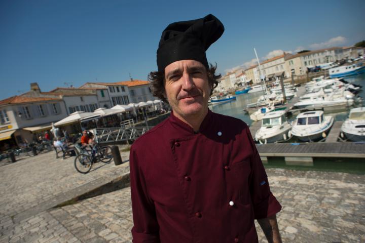 Rodrigo Vargas, cocinero de la selección española, en 2016.