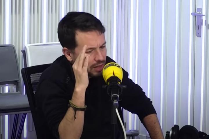 Pablo Iglesias en 'El Ágora' de 'Hora 25' (Cadena SER).