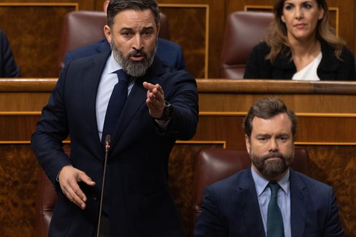 Santiago Abascal e Iván Espinosa de los Monteros