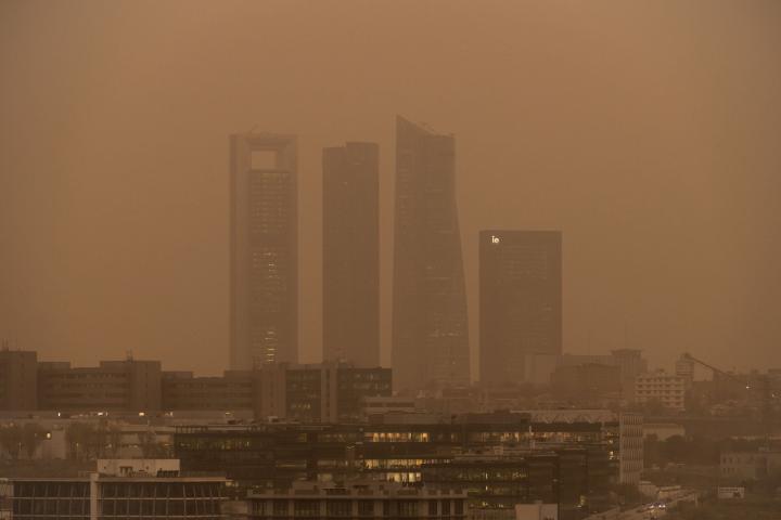 La contaminación en Madrid. 