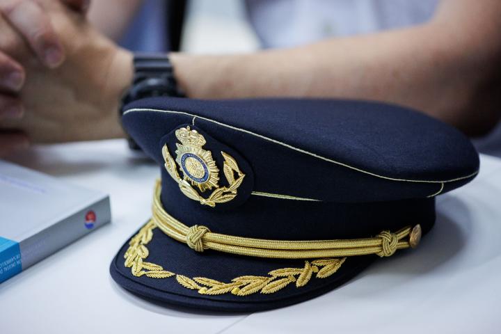 Gorra de Policía Nacional en una imagen de archivo