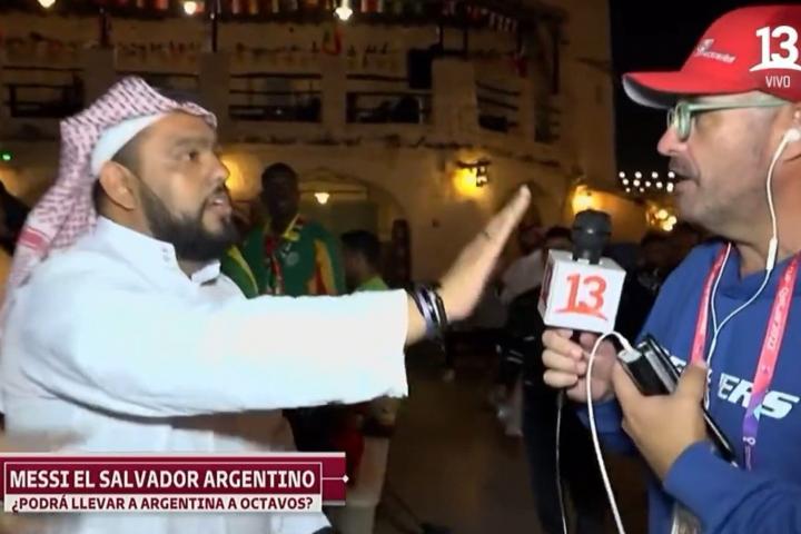 Un periodista de Canal 13 vacilado por dos mexicanos.