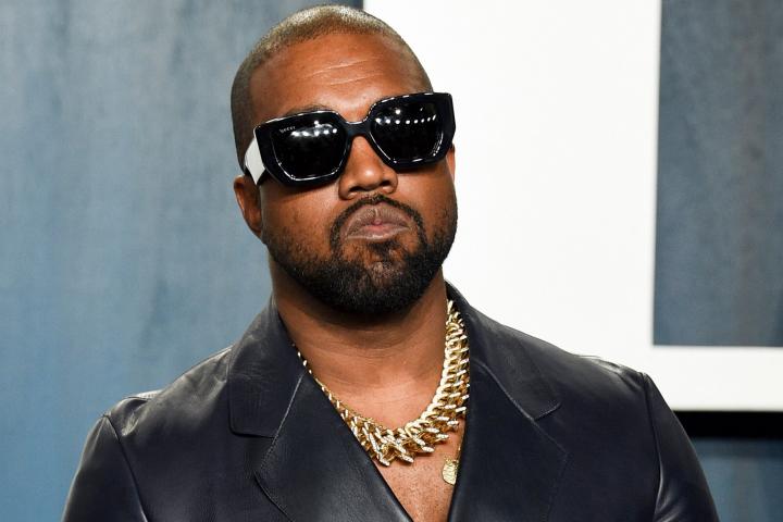 Kanye West en la fiesta de 'Vanity Fair' tras los Oscar de 2020.