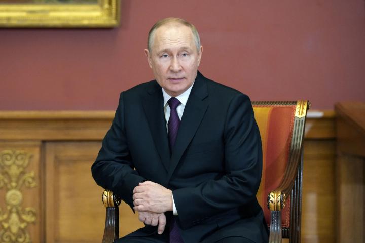 El presidente de Rusia, Vladímir Putin. 