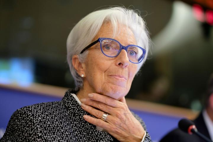 La presidenta del Banco Central Europeo (BCE), Christine Lagarde, en una imagen de archivo.