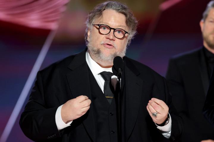 Guillermo del Toro recoge el Globo de Oro a Mejor película de animación.