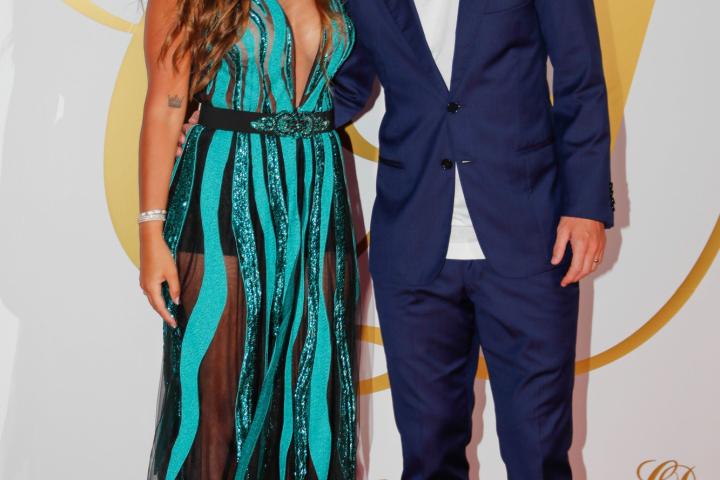 Leo Messi y Antonella Roccuzzo en 2018.