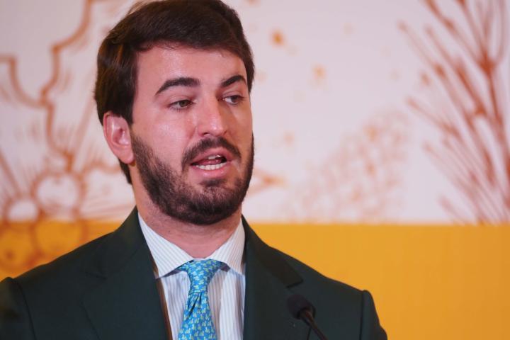 El vicepresidente de Castilla y León, Juan García-Gallardo