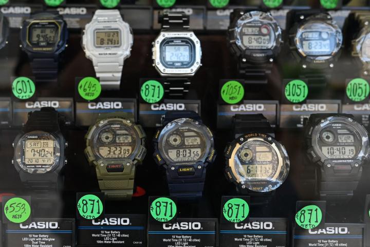 Relojes de la marca Casio.