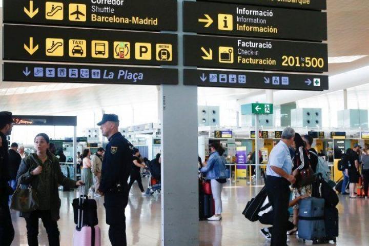Aeropuerto de El Prat, Barcelona.