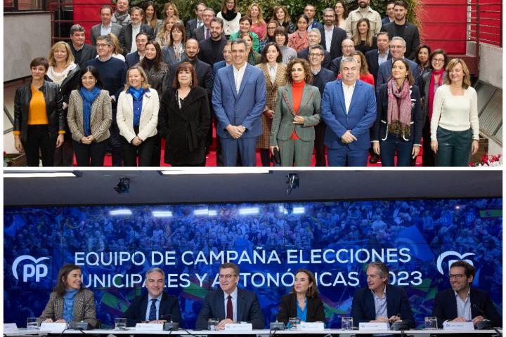 PSOE y PP se preparan para las autonómicas y municipales.