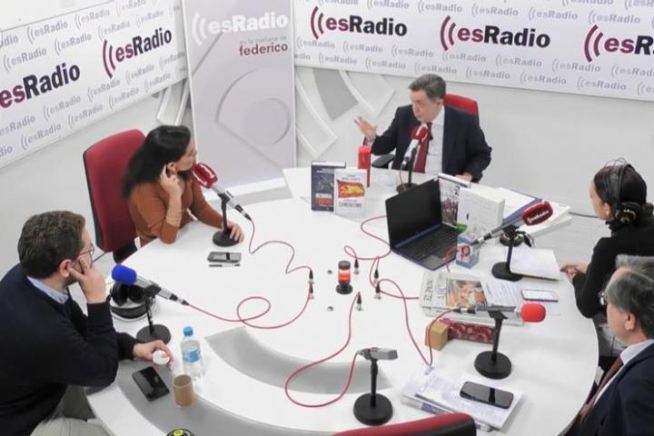 Rocío Monasterio entrevistada por Federico Jiménez Losantos en esRadio.
